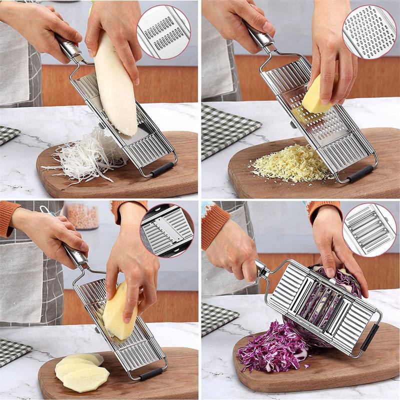 SliceMate™ | Multifunctional set with versatile vegetable cutters