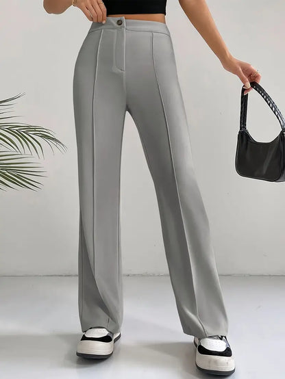 50% off | EleganzFit™ - High-waisted slim fit trousers [Last day discount]