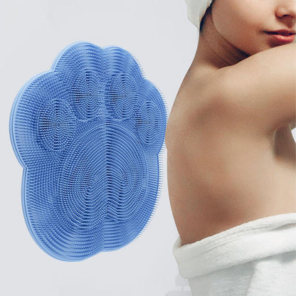 Sanfte Silikon-Fußpeelingmatte für Spa-Pediküre