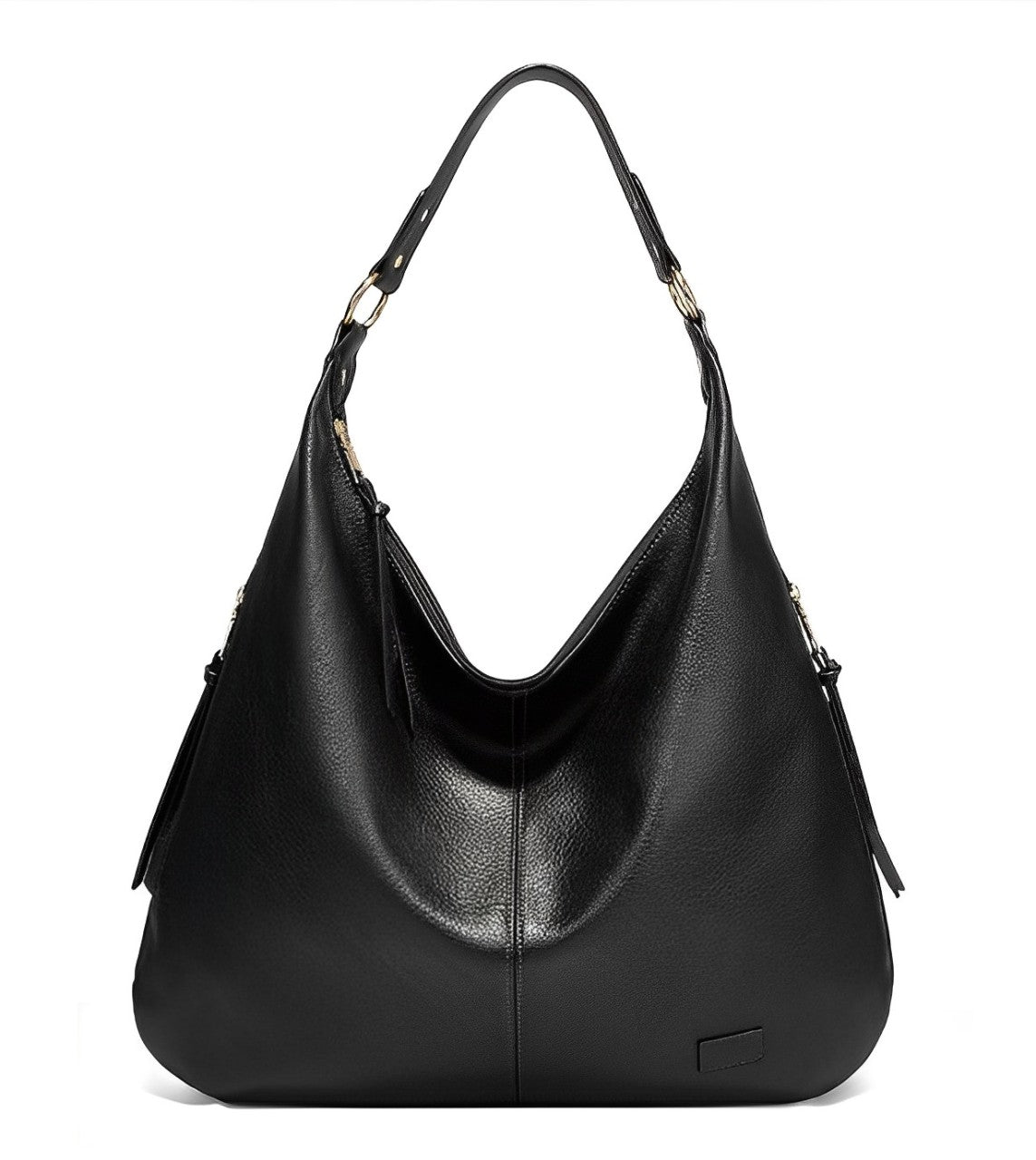 Alva™ | Simple large shoulder bag in solid color