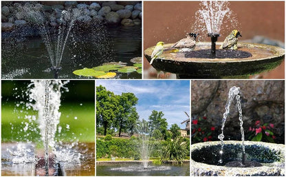 SunLuxe - Solarbetriebener Sofortbrunnen für mühelose Gartenoase