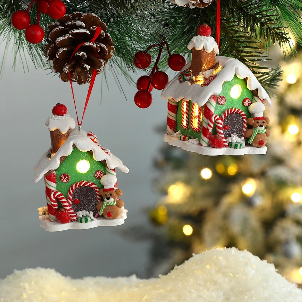 CookieHouse™ – Charming Gingerbread Christmas House | Holiday Collection 