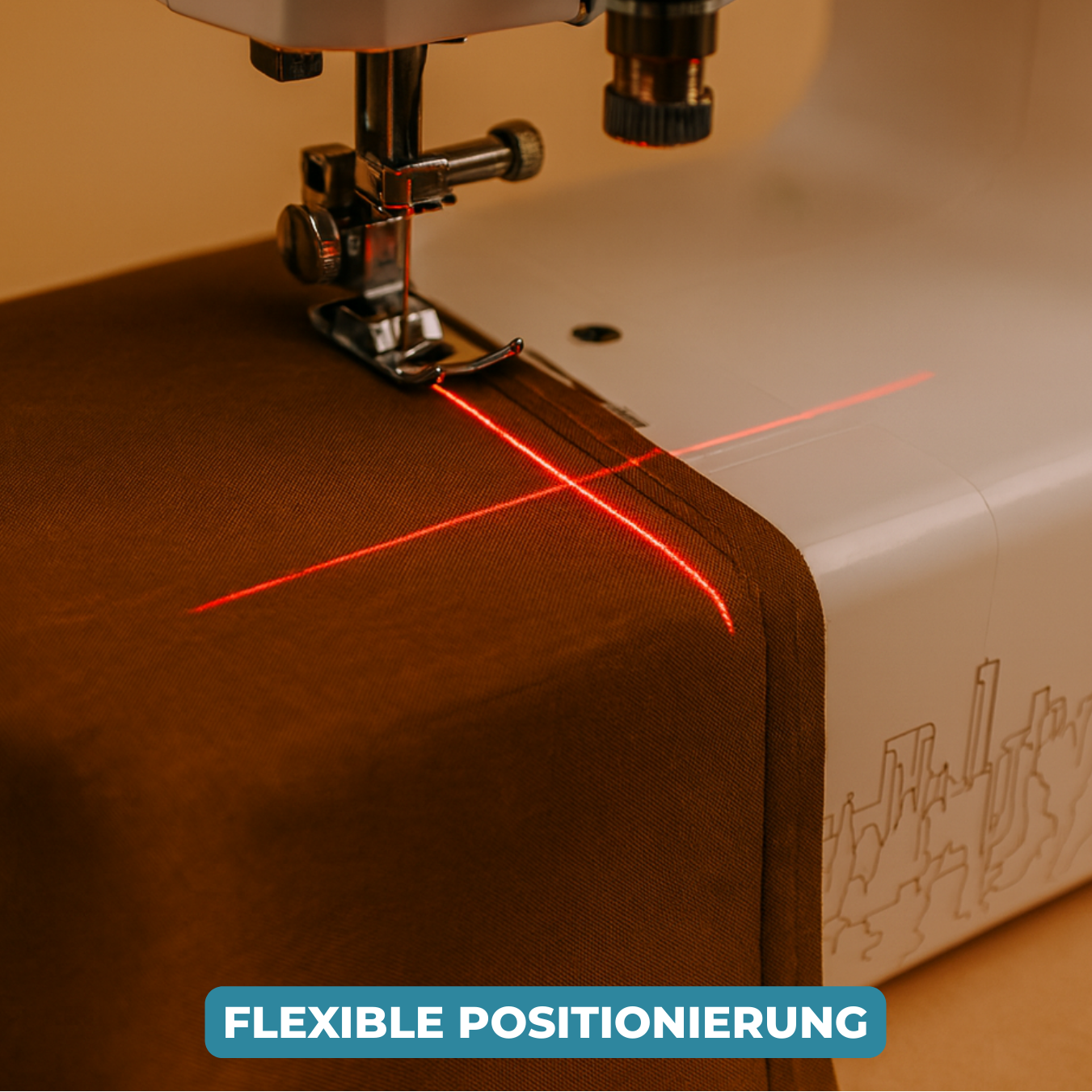 StitchLaser™ – Präzisionstechnik für perfekte Näharbeiten