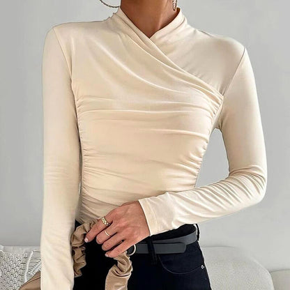 Naomi™ | Cross-neck top