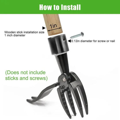 GreenGrip™ - Abnehmbares Unkrautziehwerkzeug für einfache Gartenpflege