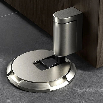 Mechanical floor doorstop – keep your door safely open