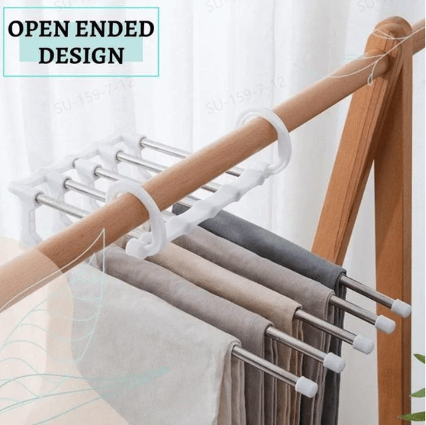 Multirack™ | 5-in-1 Magic Pants Rack - Set of 2