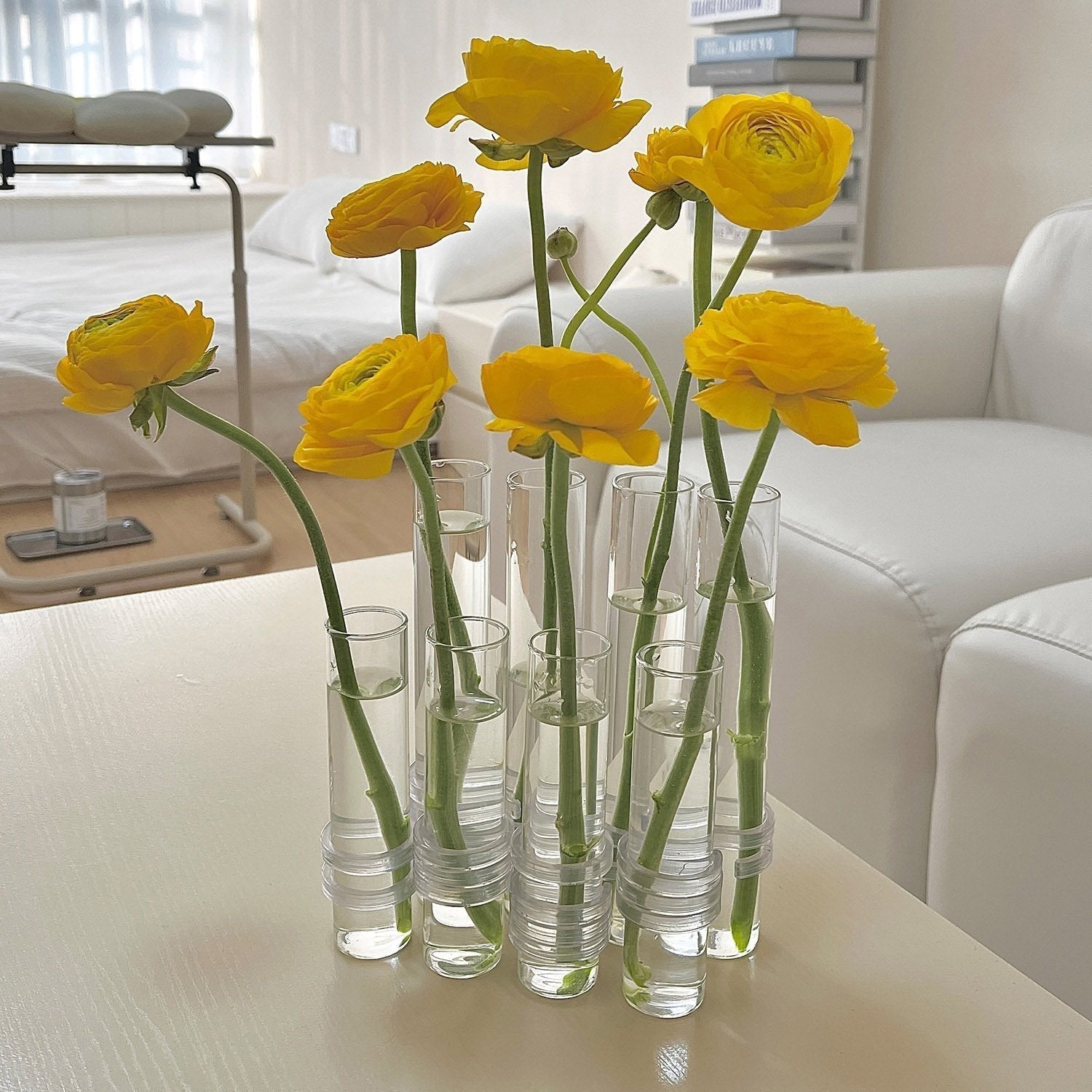 Klappbare Blumenvase Dekoration