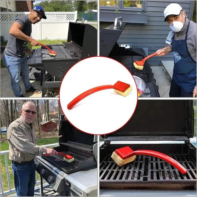 GrillGuard™ - Sicherer kabelloser Grillreinigungsbürste