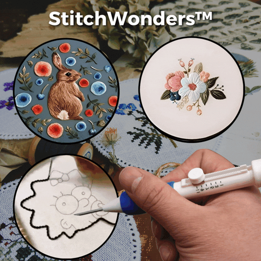 50% KORTING | StitchWonders™ - Verwandle deinen Stoff mit dem Magischen Stickset [Letzter Tag Rabatt]