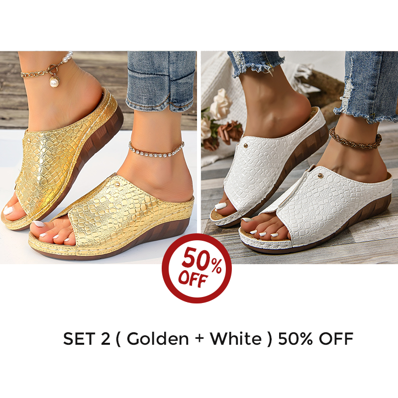 CrocoStep™ – Stylish &amp; Comfortable Slippers 