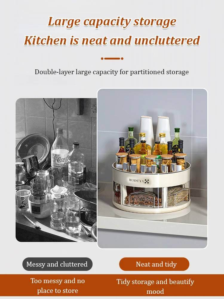 SpiceSphere™ - 360° drehbarer Küchenorganizer