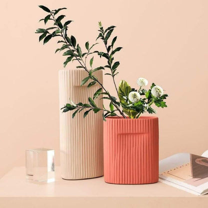 Modernes Keramikvase-Set für stilvolle Wohnkultur