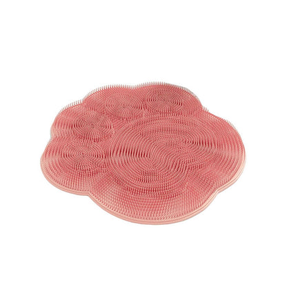 Sanfte Silikon-Fußpeelingmatte für Spa-Pediküre