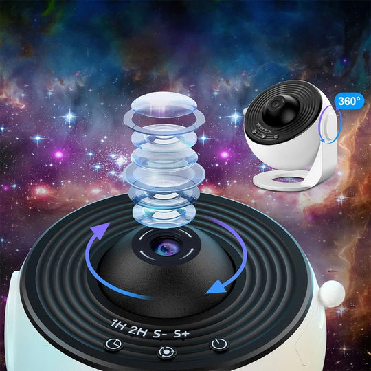 CosmoGlow™ - Sternenhimmel-Lichtprojektor für entspannende Atmosphäre