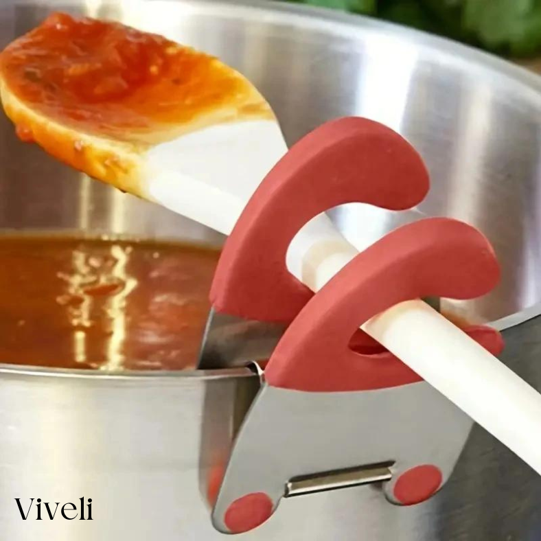 Grippy™ | Spotless Spoon Holder Cooking 