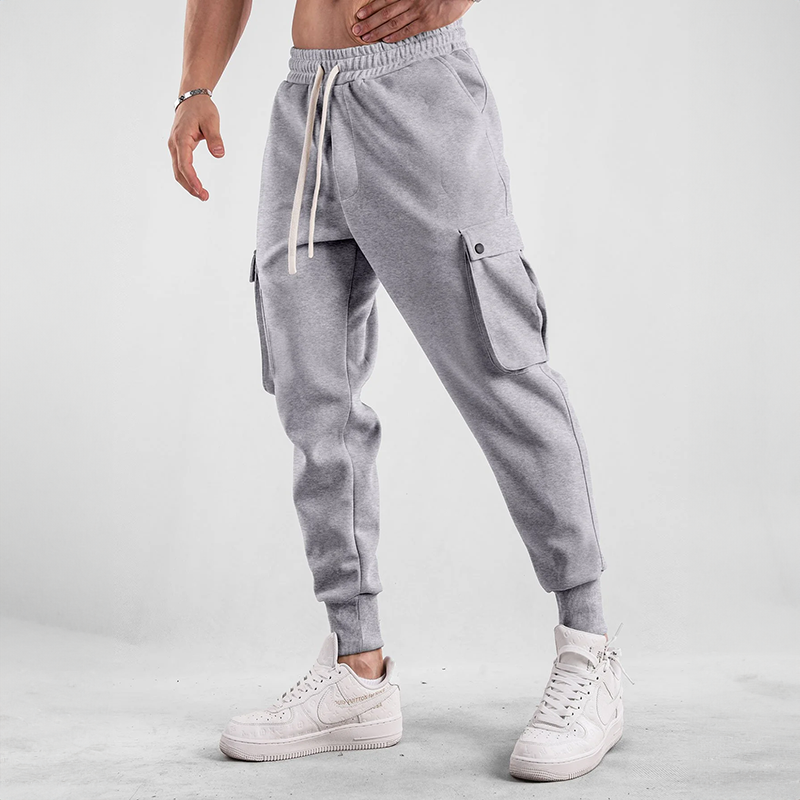 Elvin™ | Men's Cargo Joggers with Pockets – Comfort &amp; Flexibility