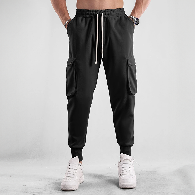 Elvin™ | Men's Cargo Joggers with Pockets – Comfort &amp; Flexibility