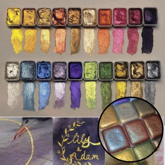 PearlScent™ - Powder Mineral Pearl Pigment Art Watercolor