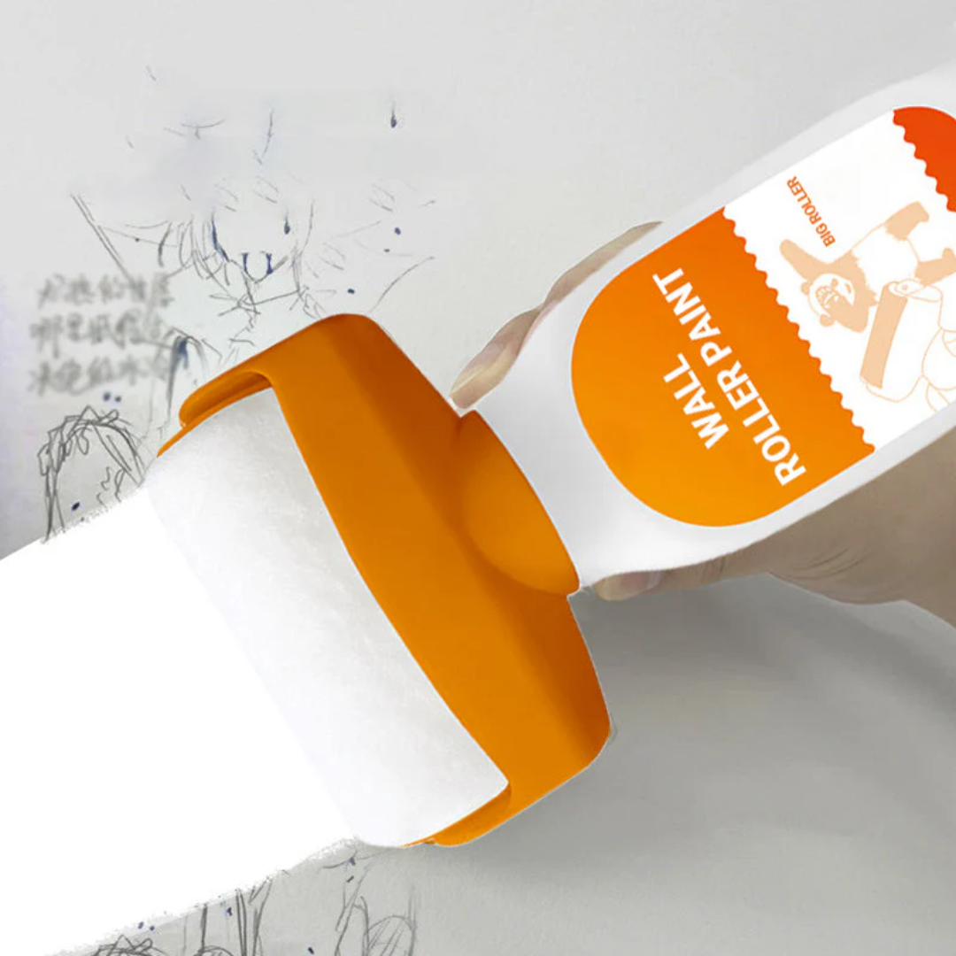 Ergonomische Wandfarbrolle für glattes Heimstreichen