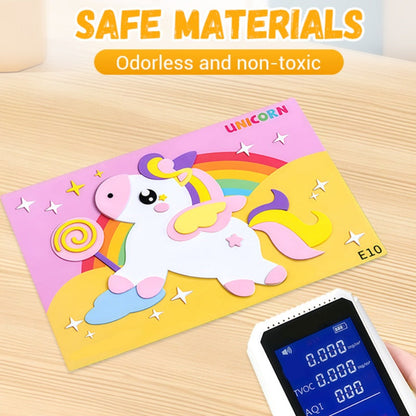 Kinder DIY 3D EVA Sticker Bastelset für kreativen Spaß