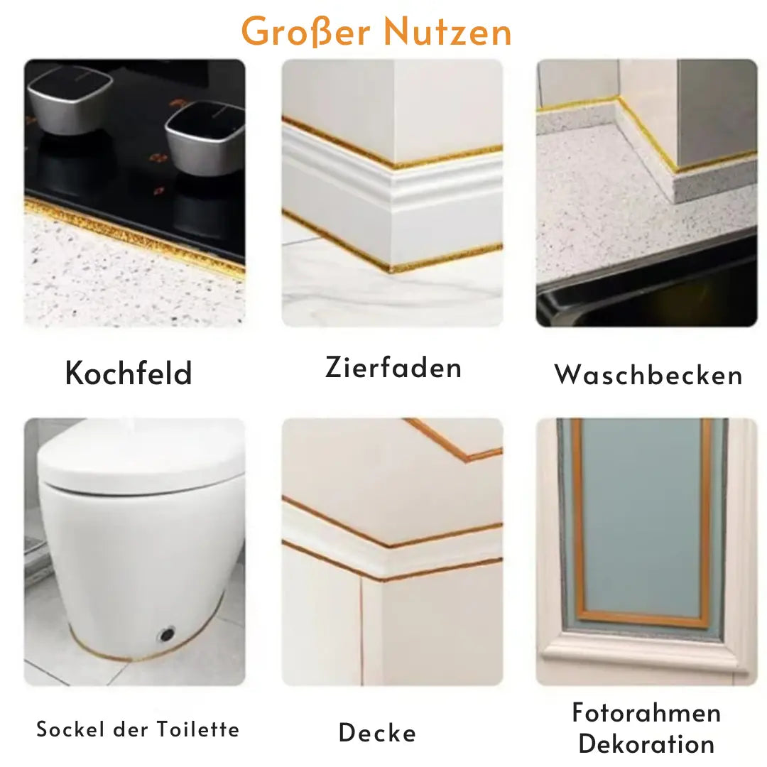 RenovaSeal™ - Selbstklebendes Fugenband für nahtlose Kanten