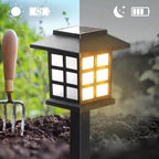 Solar-Gartenleuchte Automatische Außenbeleuchtung für Wege