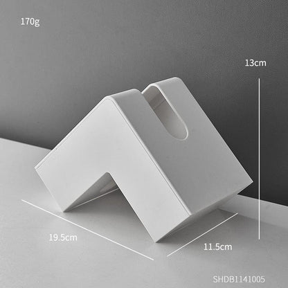 Moderner geometrischer dekorativer Taschentuchboxbezug