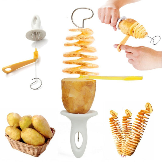 Knuspriger spiralförmiger Curly Fries Schneider Werkzeug