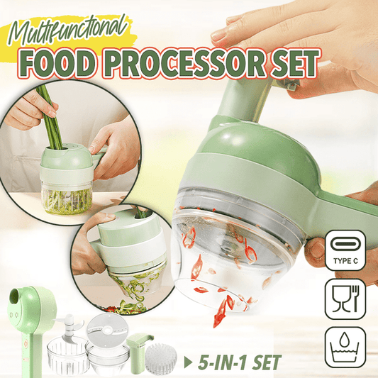 ChopFlex | Cordless Multifunctional Electric Grinder – Effortless Slicing, Chopping &amp; Cleaning 