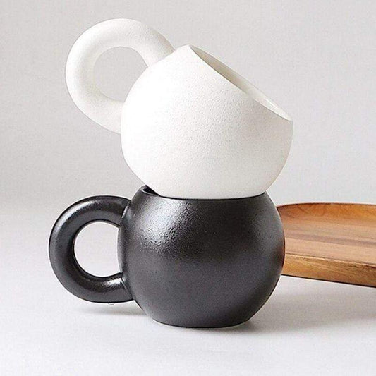 Handgefertigte Keramik-Nil-Tasse für den täglichen Kaffeegenuss