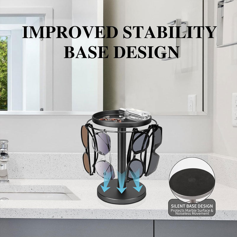 360° Drehbarer Brillenhalter - Organizer für Brillen und Schmuck
