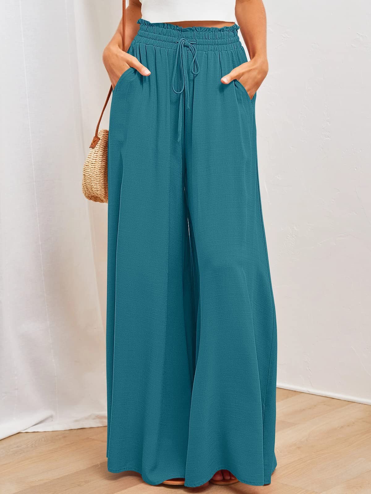 Wide Style™ | Women's Wide-Leg Casual Pants
