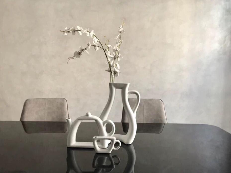 Elegante Keramikvase Lola für moderne Wohnkultur