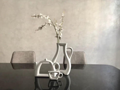 Elegante Keramikvase Lola für moderne Wohnkultur