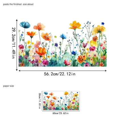 Petaluxe™ | Colorful flower stickers for your window!