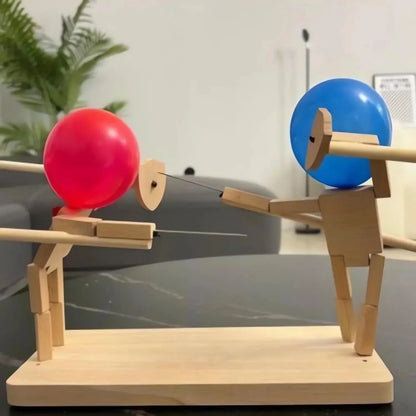 WoodKnight™ | Balloon Bamboo Man Sword Fight - Incl. 40 Balloons