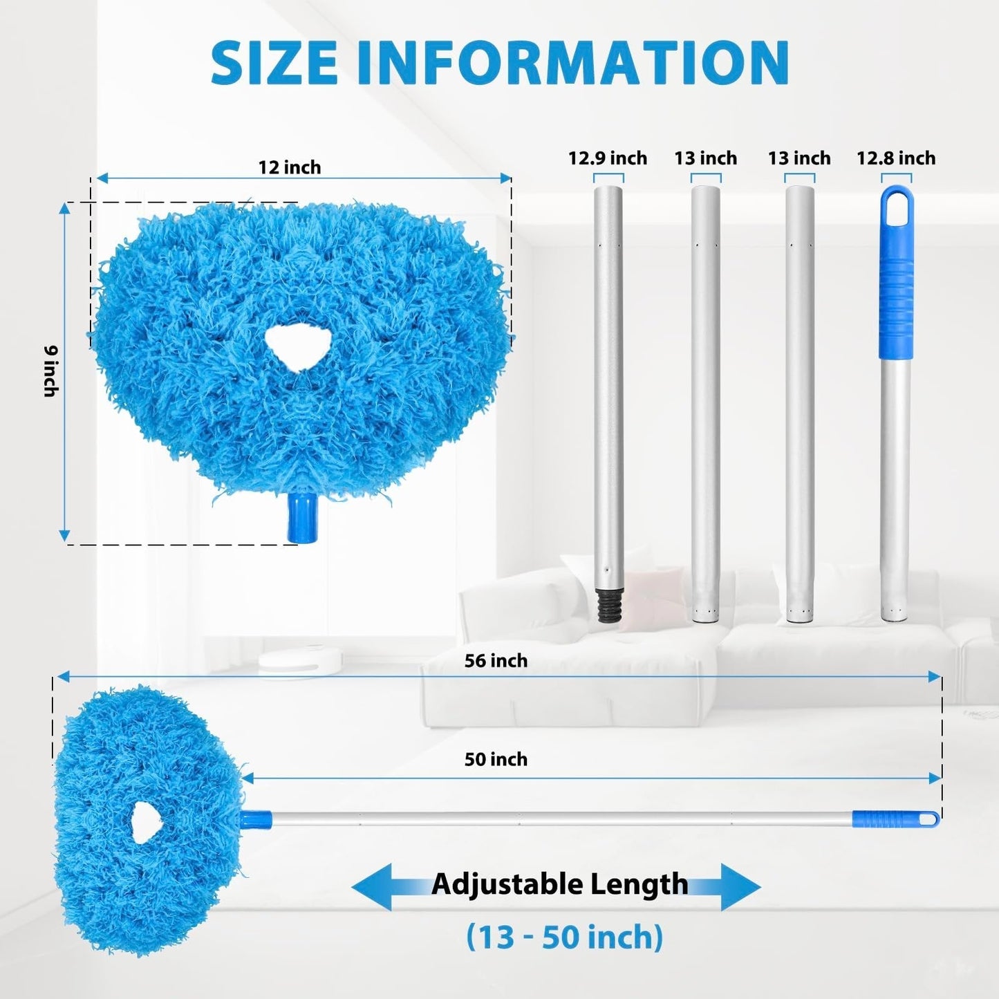 DustFlex™ – Effortless cleaning even in hard-to-reach places