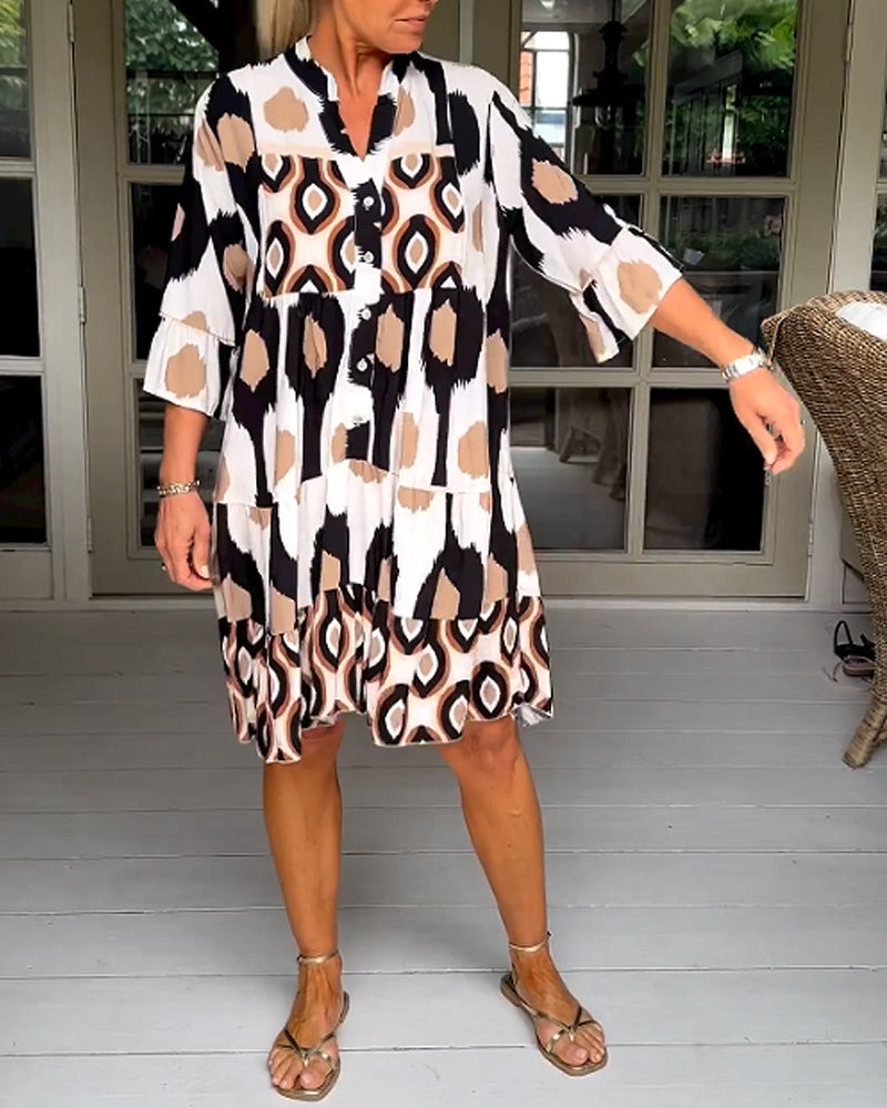 Beatrix™ | Stylish printed dress