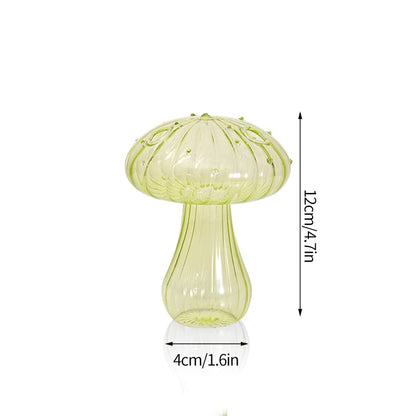 Elegantes Kristall-Pilzglas-Set für stilvolles Unterhalten