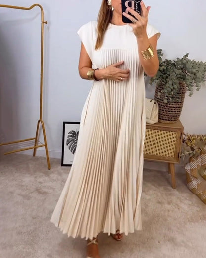 Seraphina™ | pleated maxi dress