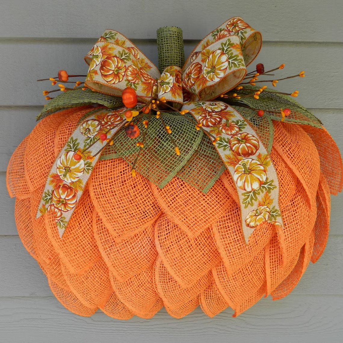 Wayfair™ | Pumpkin Front Door Wreath 