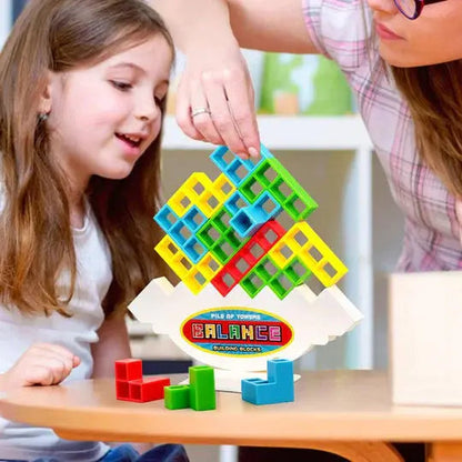 PlayNest™ - Schaukel Stapel Balancier Turm Spielzeug
