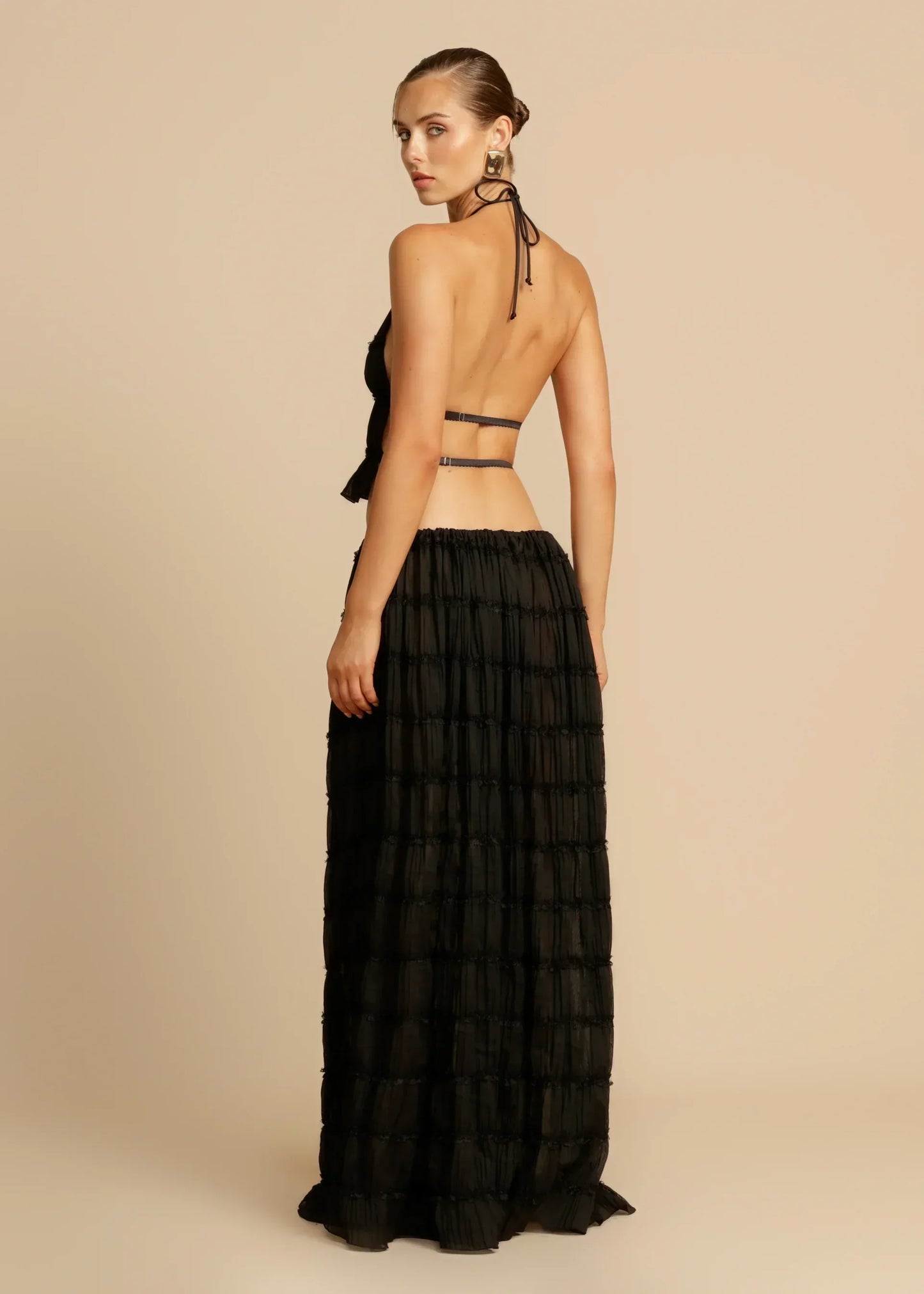 Yvonna™ | Chic two-piece pleated set