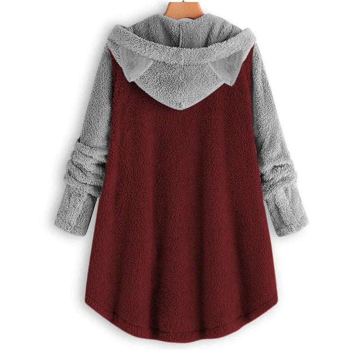 50% off | Tilly™ - Button-front Hoodie with Ears [Last Day Discount]