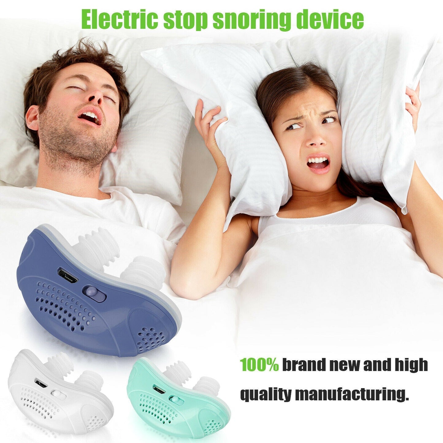 50% OFF | APROLO™ Mini Electric Anti-Snoring Device [Last Day Discount] 