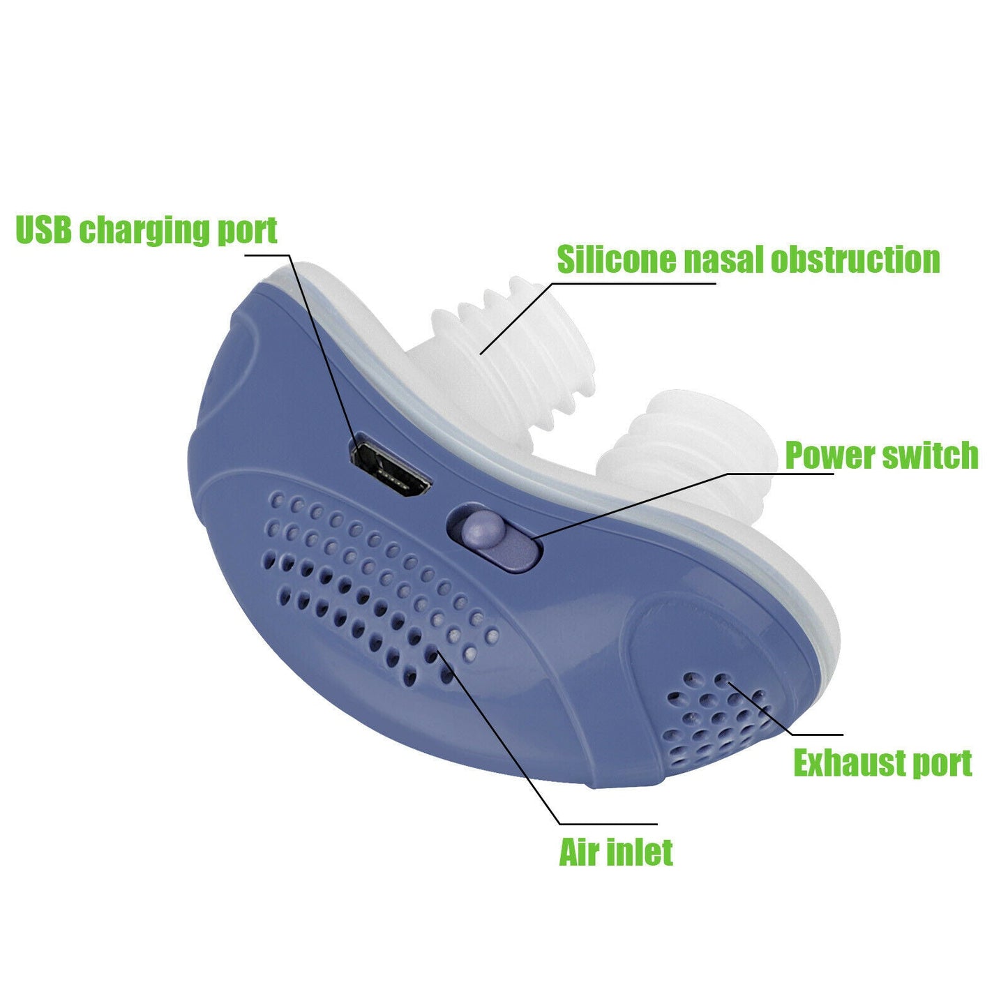 50% OFF | APROLO™ Mini Electric Anti-Snoring Device [Last Day Discount] 