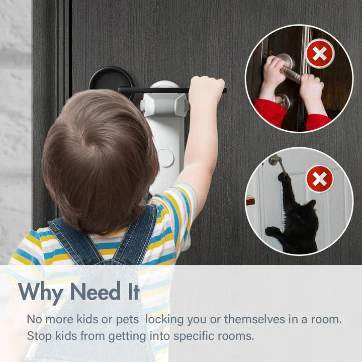 GuardLatch™ - Kindersicherer Türschutz für die Haussicherheit