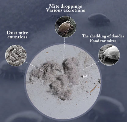 MiteVac™ | Cordless Mattress Vacuum Dust Mite Remover