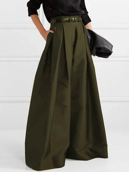 Liarven™ | Solid Color Wide Leg Women's Pants